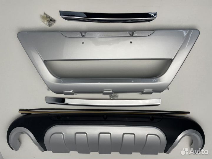 Накладка на бампер передний и задний Volvo XC60