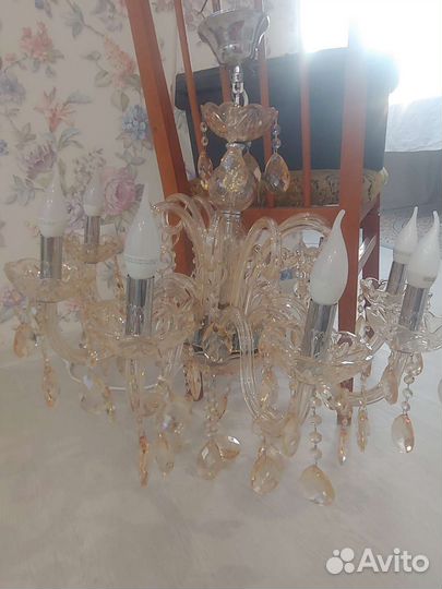 Люстра хрустальная