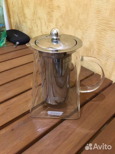 Чайник заварочный стекло