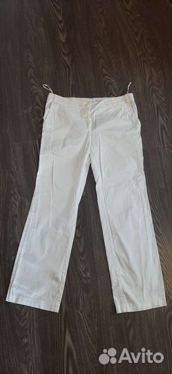 Брюки джинс.белые 48-50