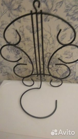 Подставка для цветов подвесная СССР металл