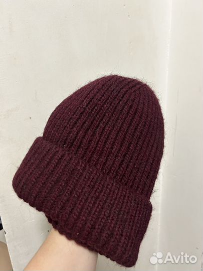 Набор шапка шарф варежки женский