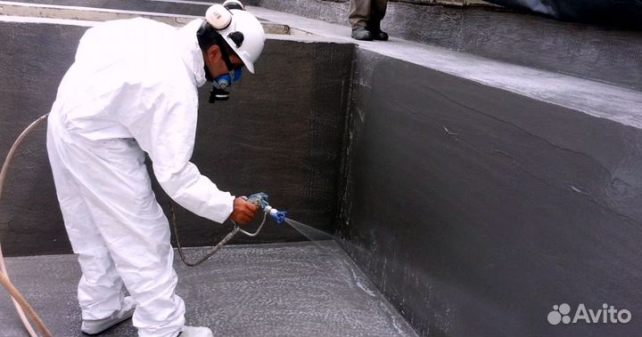 Жидкая резина для гидроизоляции склада