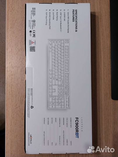 Клавиатура leopold FC900RBT новая