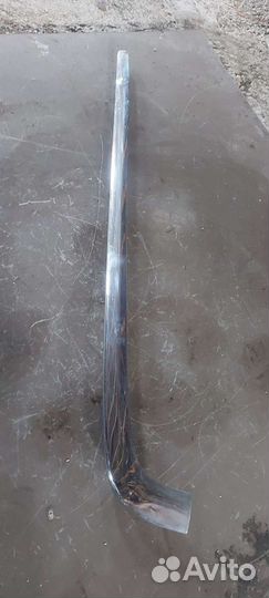 Хром заднего бампера на Mercedes W140