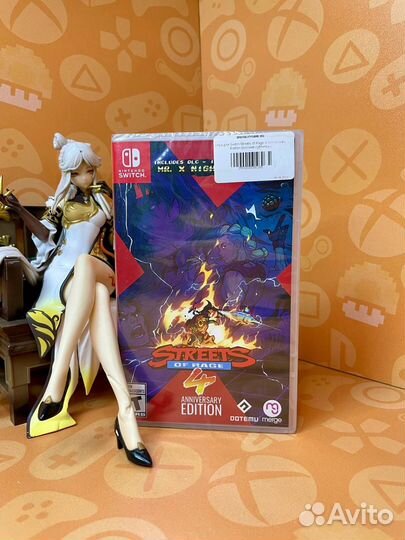 Игра для Switch Streets of Rage 4 Anniversary