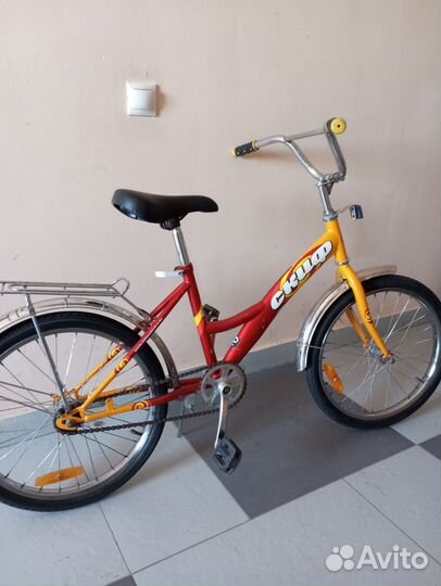 Велосипед подростковый 20 дюймов бу