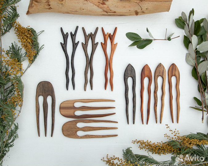 Шпильки и гребни для волос