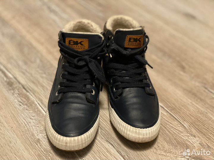 Женские зимние кеды 39