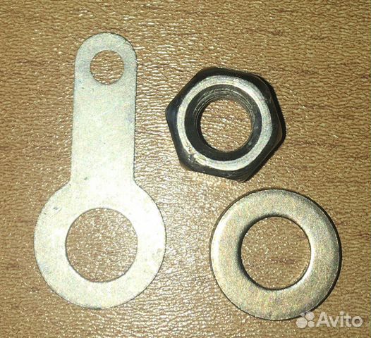 Для крепления диодов Комплект Гайка, шайба, лепест