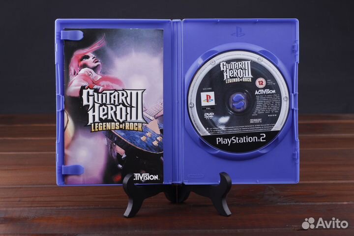 PS2 Guitar Hero III Legends of Rock PAL Лицензия
