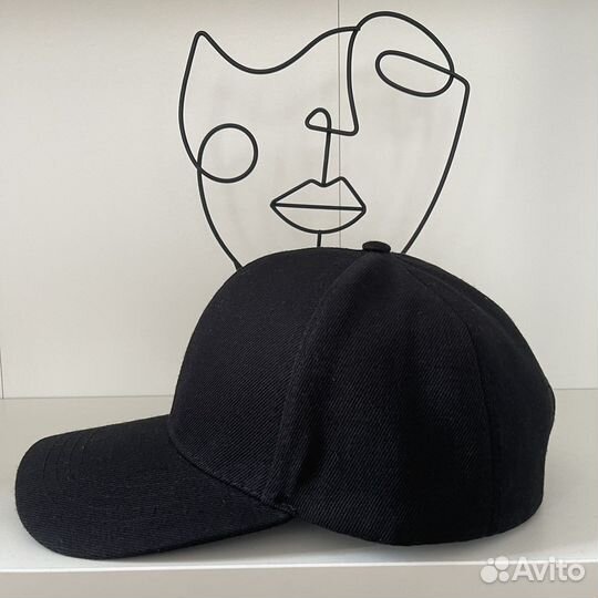 Кепка бейсболка чёрная оптом