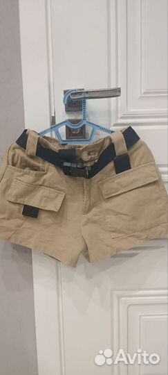 Шорты с ремнем