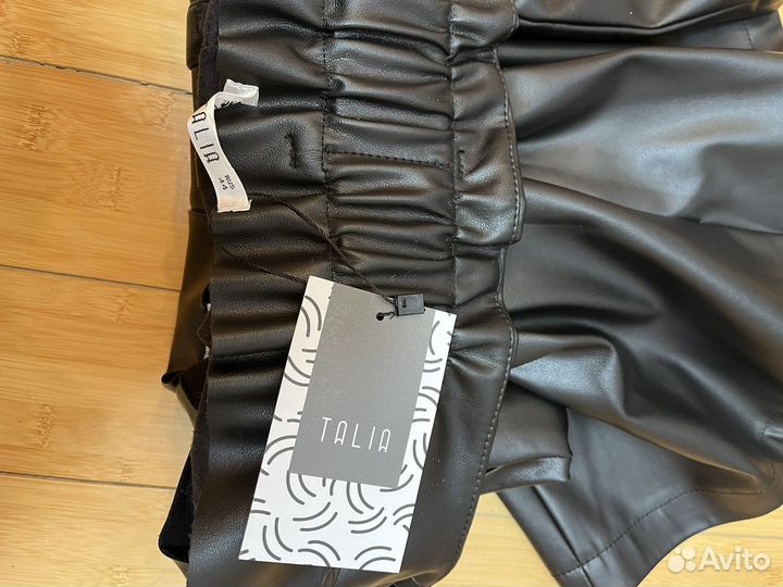 Шорты эко кожа