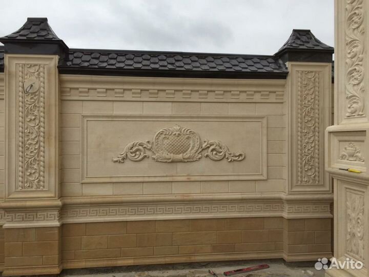 Облицовка фасадов из природного камня