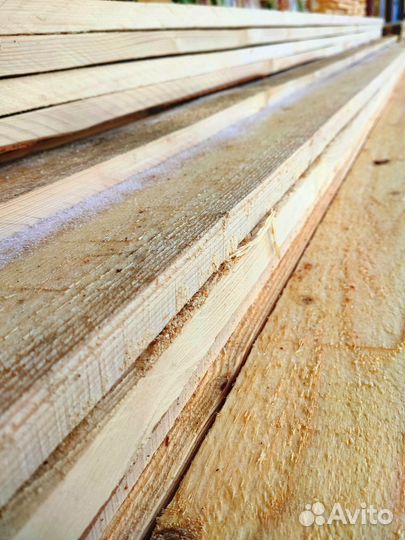 Доска обычная обрезная лиственница 40х150х6000мм