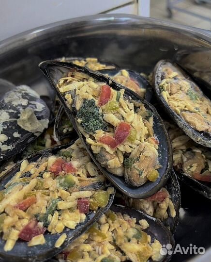 Оптом Гребешок и Мидии для запекания