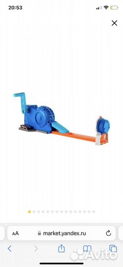 Запуск трэк hotwheels