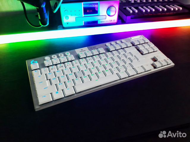 Игровая клавиатура Logitech G915 TKL Tactile White