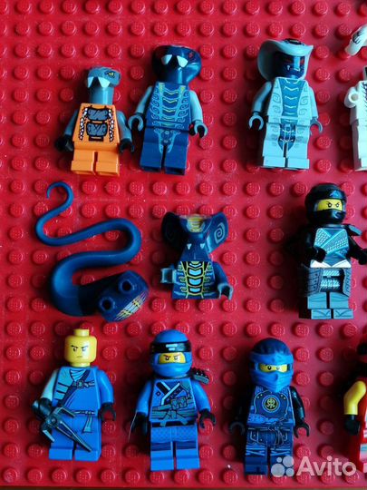 Lego Ninjago минифигурки, оружие