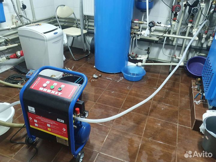 Промывка, химическая очистка системы отопления