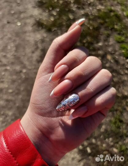 Шеллак и наращивание ногтей