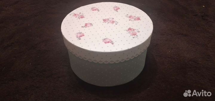 Коробка подарочная круглая