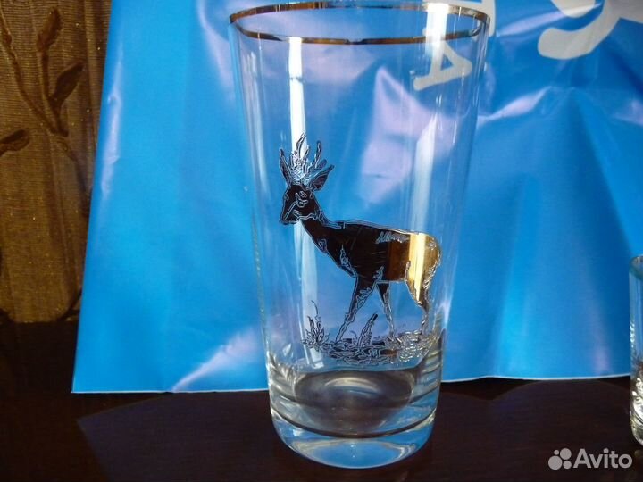 Набор посуды богемия времен СССР