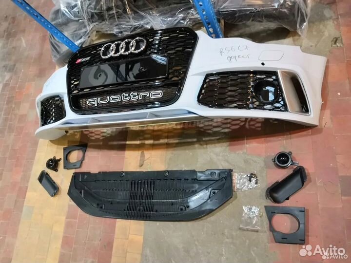 Передний бампер audi a6 a 6 c7 c 7 rs6 rs 6 дорест