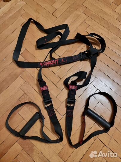 Петли TRX Domyos workout in progress