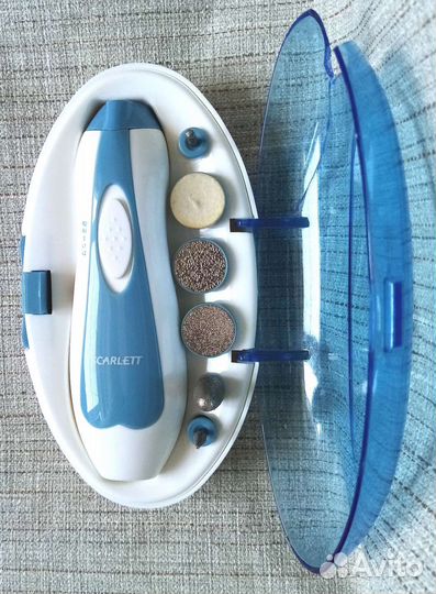 Набор для маникюра и педикюра с подсветкой