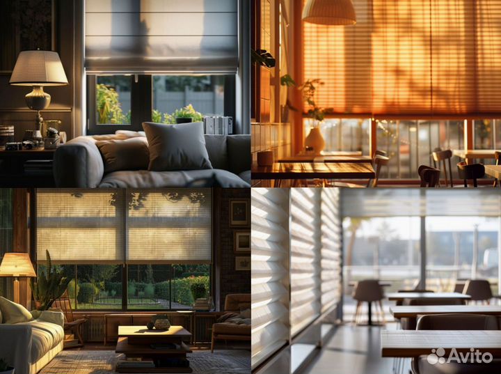 Шторы плиссе для дома