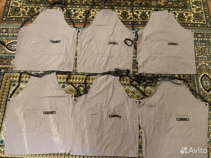 Фартук бармена повара бариста E-chef 3 шт