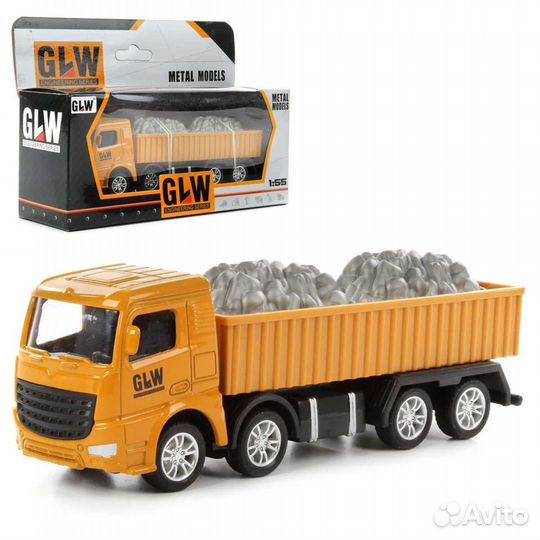 Строительные игрушки, камаз, самосвал, кран