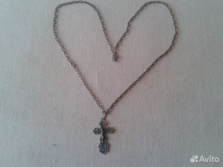 Серебренный крест