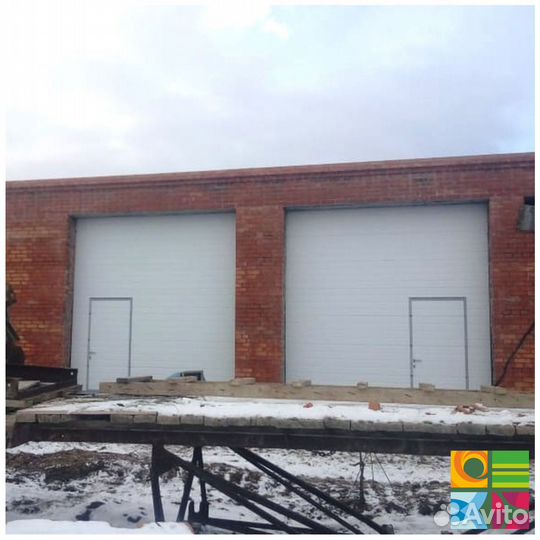 Гаражные ворота alutech