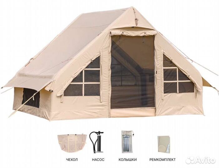 Надувная палатка туристический