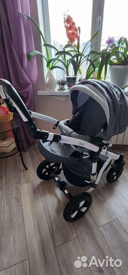 Коляска для новорожденных 2в1
