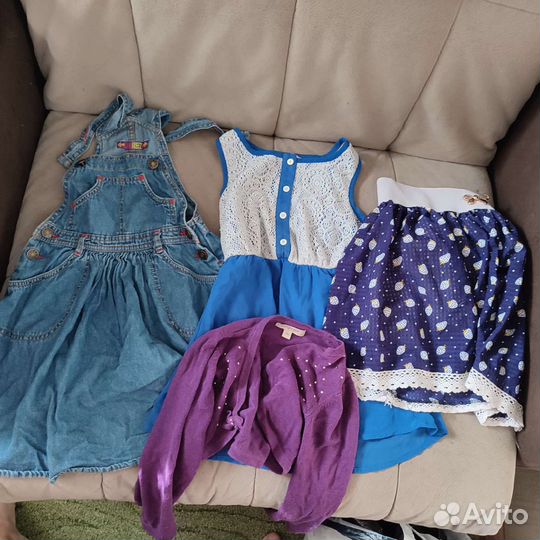 Вещи пакетом для девочки 116
