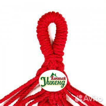 Гамак тканевый с планкой