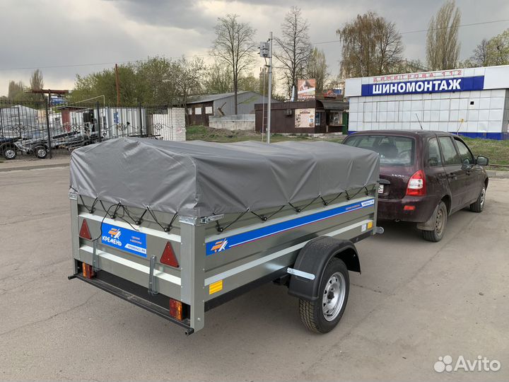 Прицеп легковой Кремень Стандарт 2,25*1,30*0,31