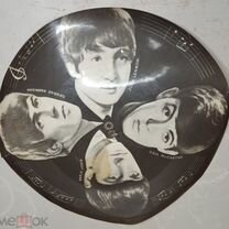 Фотопластинка Beatles Битлз мягкая винил LP Редкос