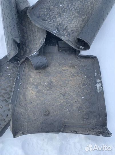 Коврики салона pajero 4