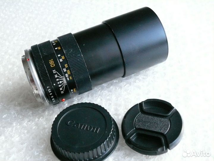 Leica Elmar-R 180mm F/4, 3Cam German-для Canon