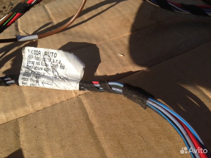 Электропроводка фаркопа (тсу) Skoda Oktavia III A7