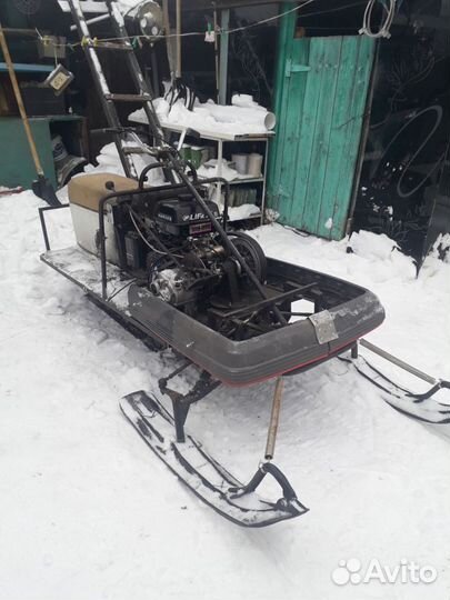 Продам самодельный снегоход