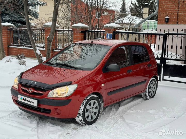 Hyundai Getz 1.4 МТ, 2007, 142 000 км