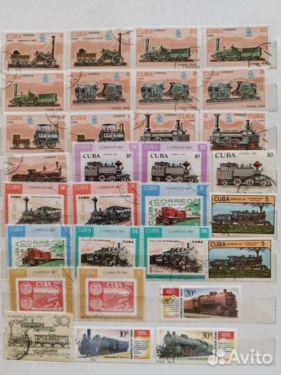 Альбом с марками СССР и др стран