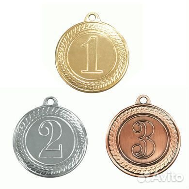 Медаль мч186-2 диаметр 40мм с лентой