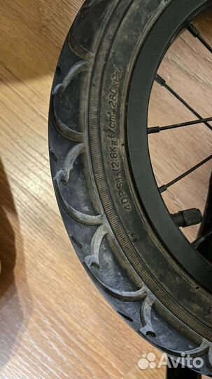 Беговел runbike beck с надувными колесами